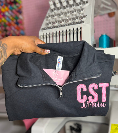 Signature Sparkle Title Quarter-Zip