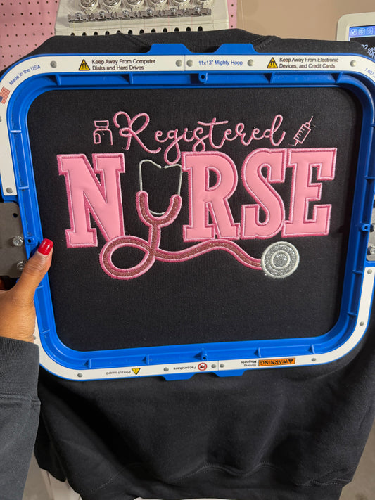Healthcare Sparkle Crewneck