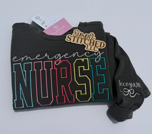 Department Nurse Crewneck